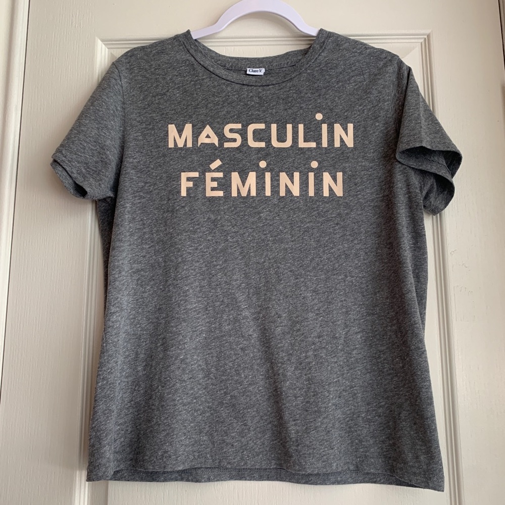 Clare V Masculin Feminin Tee
